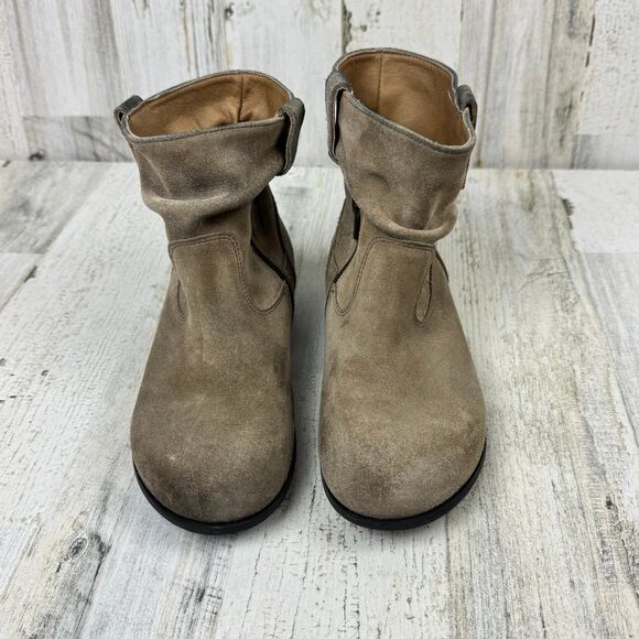 Birkenstock Sarnia waxed suede slouch boots size 36 regular - Picture 3 of 9